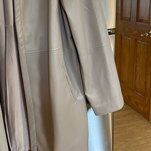 Chico’s Faux Leather Topper Size 2. NWOT